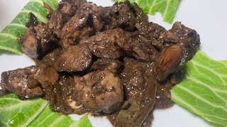 How to make Adubo Atay ng Manok