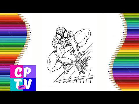 Spiderman Coloring Pages/New Spider-man PS5 coloring/Elektronomia & RUD-Rollercoaster [NCS Release]