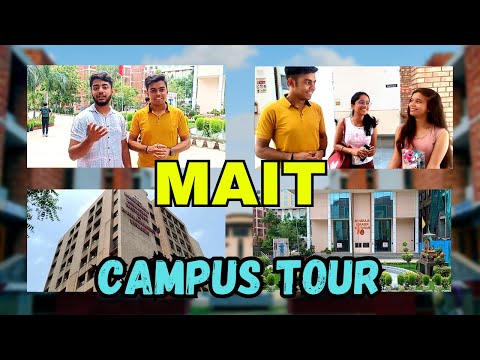 MAIT Campus Tour || Maharaja Agrasen institute of Technology, IPU || MAIMS College || GGSIPU