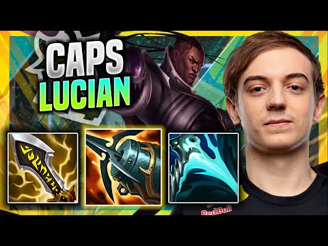 CAPS IS A BEAST WITH LUCIAN MID! - G2 Caps Plays Lucian MID vs Sylas! | Season 11