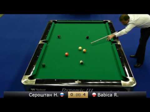 Natalya  Seroshtan (RUS) vs   Babica (POL) Kremlin Cup Open 9-ball 2012