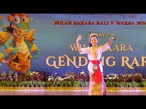 GENDING RARE NO. 19 | SEKAR EMAS | JUARA 3 LOMBA GENDING RARE BULAN BAHASA BALI V 2023