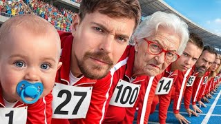 Ages 1 - 100 Race for $250,000! #mrbeast #viral 