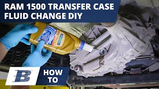 Ram 1500 Transfer Case Fluid Change DIY (2011-2026 BW44 BW48)