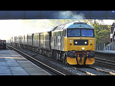 47 593 tnt 47 805, 1Z88 'The Snowdonia Statesman' Hull to Blaenau Ffestiniog at Ferriby. 19/05/2021.