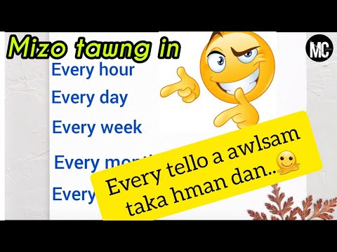 Every tello a hman dan.. A ho a sin aw....🫠