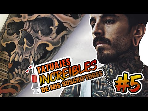 REACCIONANDO a los TATUAJES INCREÍBLES de mis SUBS 💉 #05