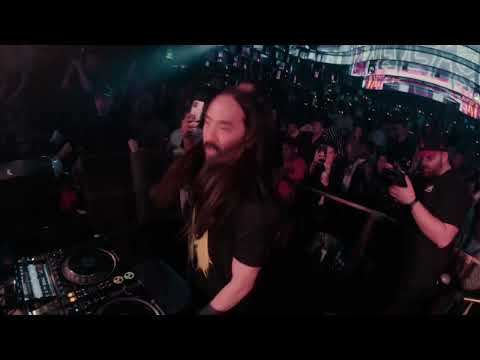 Santa Fe Klan & Steve Aoki debut unreleased song in Las Vegas w/ Snow Tha Product