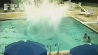 Chick-Fil-A - Cow Splashing on the Pool Commercial 2004