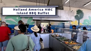Holland America Half Moon Cay Island Buffet Lunch Tour 2025