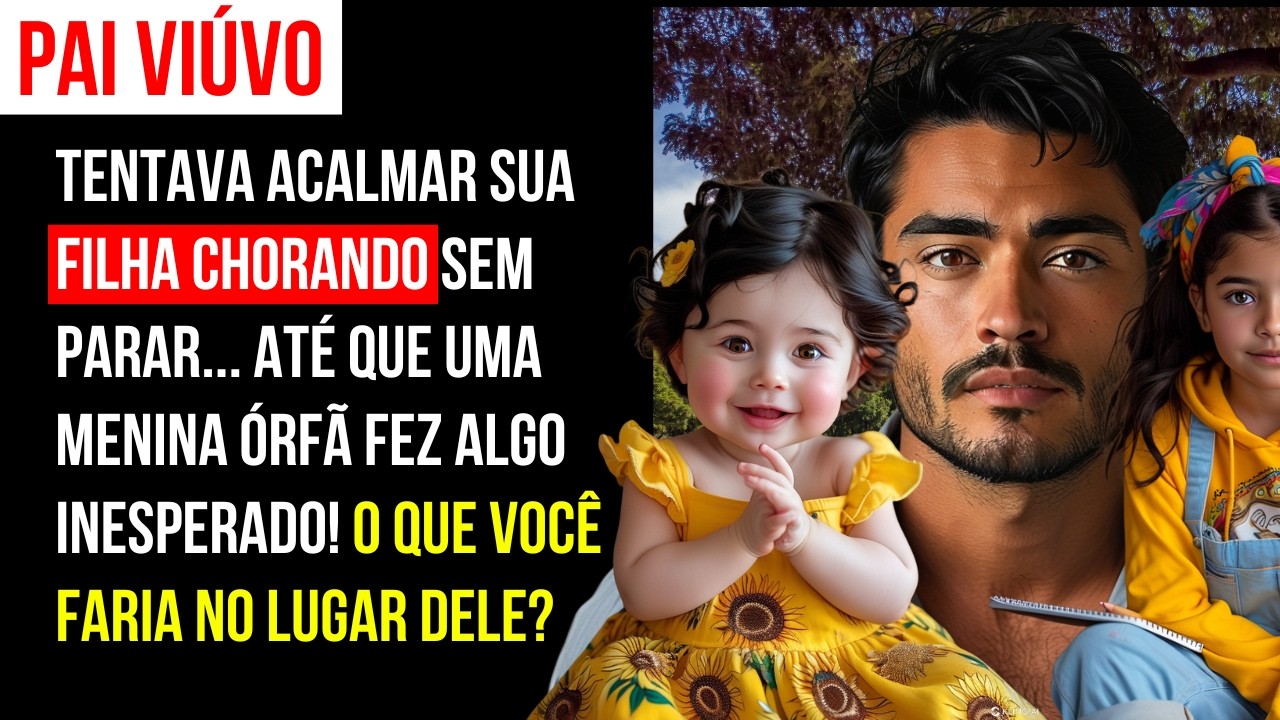 Um Pai Solitário, Uma Menina Perdida e o Milagre de Uma Nova Família!