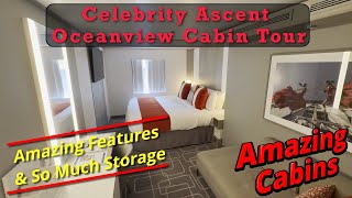 Celebrity Ascent Oceanview Cabin Tour - Cabin 3174 - Wonderful Cabins