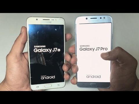 Samsung Galaxy J7 Pro (2017) Vs J7 Pro (2016) Speed Test (4k)