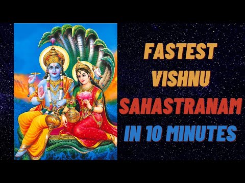10 Minutes Vishnusahastranam Stotra ...