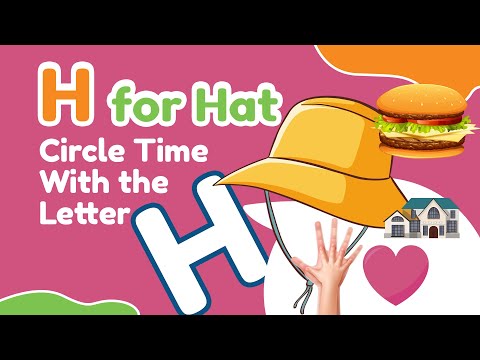 Circle time with Words that Begin with the Letter H