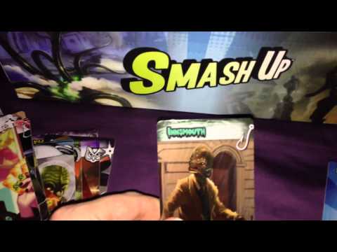 Smash Up The Big Geeky Box Un-boxing