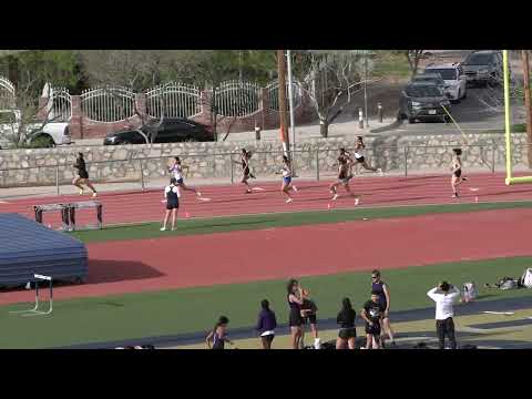 1-6A El Paso District Meet Freshman Girls 400m (Full Race)