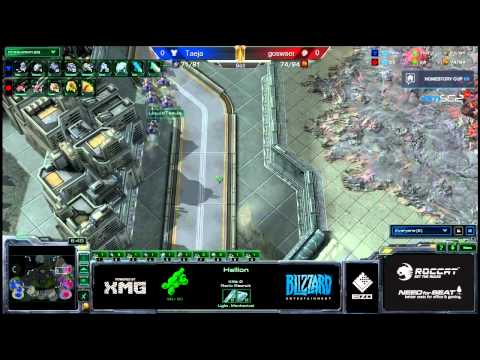 ZvT Goswser vs Taeja g1 - Starcraft 2 HD polski komentarz