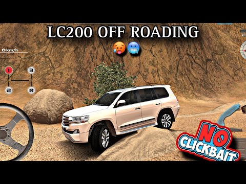 Offroad 4x4 Driving Simulator - Land Cruiser 200 Gameplay #1 Car Game #offroaddrivedesert