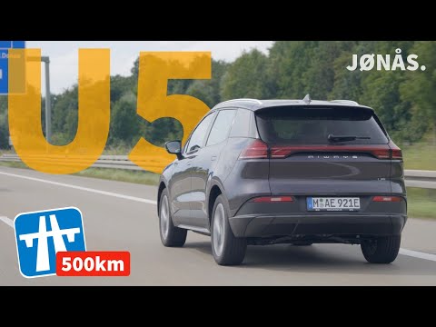 Thumbnail for Aiways U5 2021 Langstreckentest - 130km/h auf der Autobahn, kann er das? by Aiways