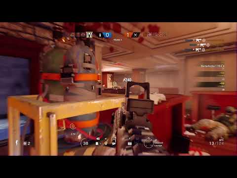 1 v 5 all headshot ace (R6)