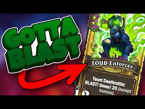 I BLASTED To Victory! | Hearthstone Battlegrounds