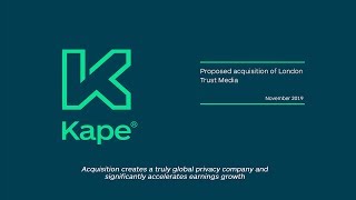 kape-technologies-kape-proposed-acquisition-of-private-internet-access-19-11-2019