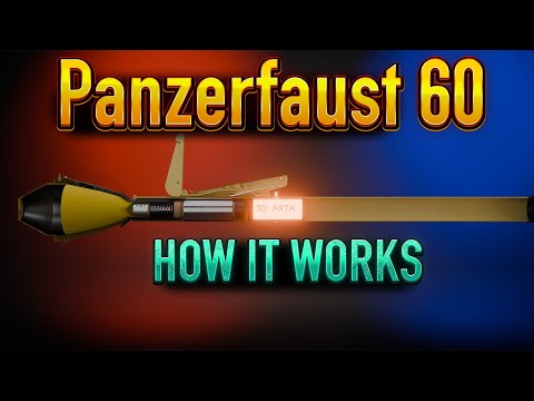 Panzerfaust 60 - How it works ( 3D Animation )