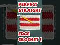 Tricks For Crocheting A Perfectly Straight Edges Easycrochet Crochettutorial Crochetforbeginners