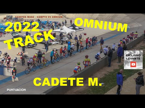 Omnium Campto CV Pista 8-1-2022 Cadetes Masc. San Vicente Ciclismo 4k