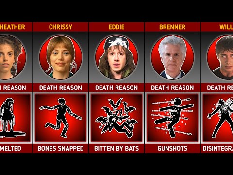 How Characters Died in Stranger Things (Season 1 to 5) | Stranger Things Comparison 2026