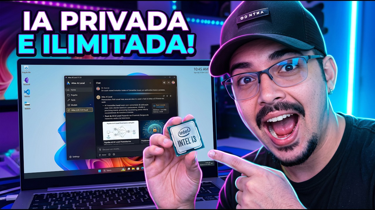 IA Offline no PC: Como Rodar ChatGPT Local Sem Placa de Vídeo e Grátis