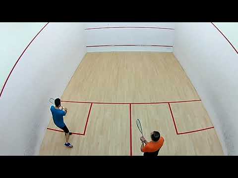 game of Squash at Purley sports club
