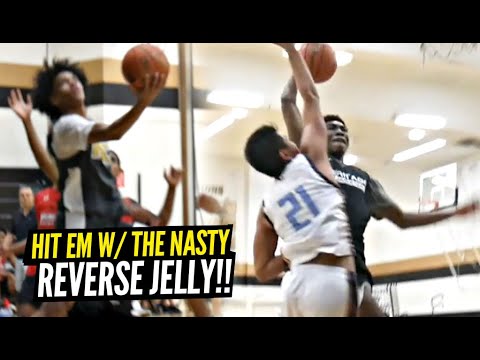 Skyy Clark Hits The NASTY REVERSE Jelly!! The SAUCIEST 10th Grade Guard In The Nation!?