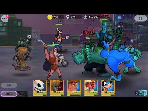 Disney Heroes: Battle Mode (PC) Part 87: Two Episodes & Campaign - Chapter 17