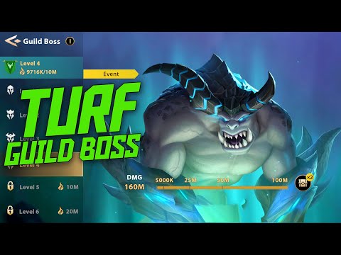 Trying out Turf on the Guild Boss! || Infinite MagicRaid