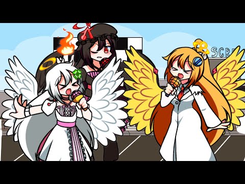 Roasted remix but Blanco harp and Necro organ and Kuu Hakushi sing it. 【FNF】