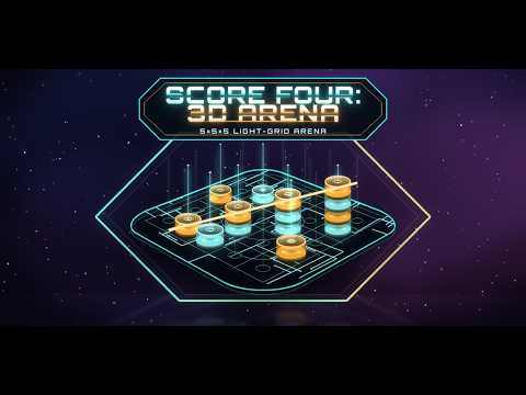 Score Four 3D: 4 in a Row video thumbnail