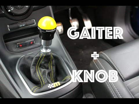 MOUNTUNE LEATHER GAITER AND GEAR KNOB INSTALL | FIESTA ST