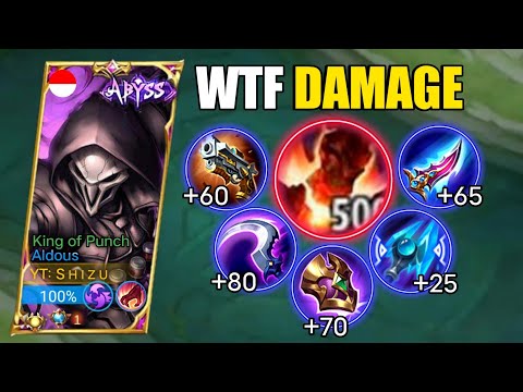 NEW META!! ALDOUS FULL PENETRATION BUILD (WTF DAMAGE) | ALDOUS BEST BUILD | MOBILE LEGENDS