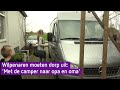 Wilp moet evacueren: Anna en haar gezin logeren in de camper