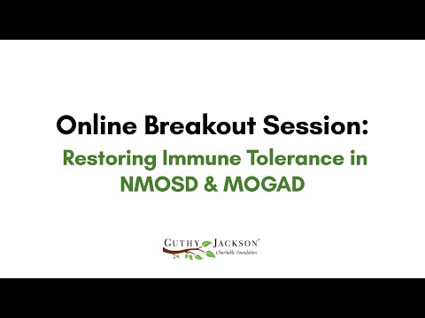 Restoring Immune Tolerance in NMOSD and MOGAD
