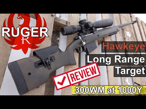 Ruger Hawkeye Long Range Target: a beast in 300 win mag