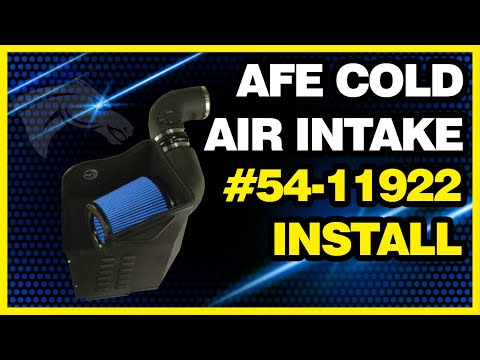 aFe Cold Air Intake Install: 2011 Duramax LML #54-11922