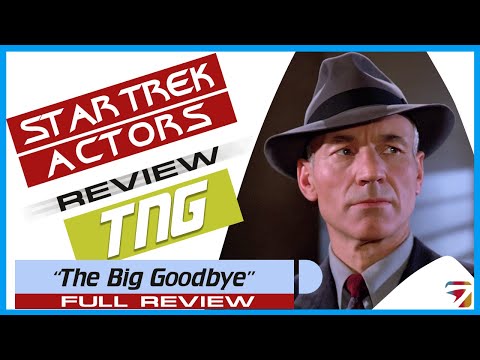 The First Holodeck Episode | Star Trek: TNG 111, "The Big Goodbye" w HARVEY JASON! | T7R #213 [FULL]
