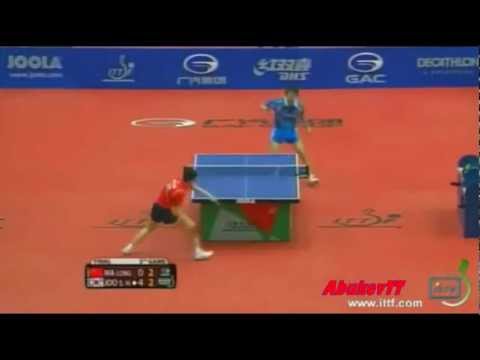 Ma Long vs Joo se Hyuk Hungarian open 2012 (Rock That Body)