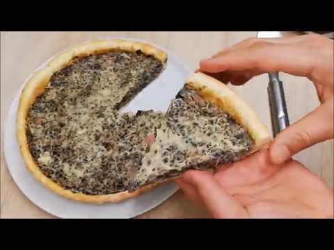 TARTE AUX CHAMPIGNONS TROP FACILE (CUISINE RAPIDE)
