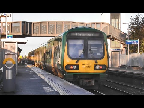 Irish Rail 29000 Class Commuter Train 29406 - Clonsilla Station, Dublin