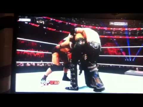 Wwe ryback vs 3mb double stack