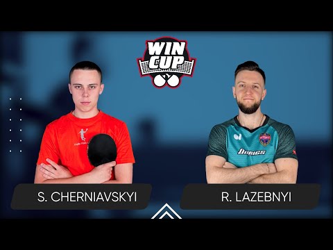 00:45 Serhii Cherniavskyi - Ruslan Lazebnyi West 6 WIN CUP 24.05.2024 | TABLE TENNIS WINCUP